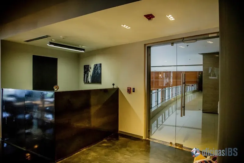 Recepción de un centro de negocios IBS