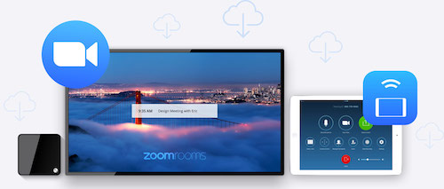 Plataforma tecnologiza Zoom Rooms